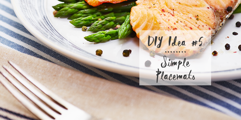 DIY placemats