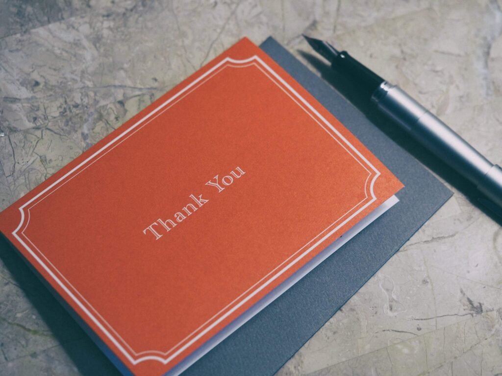 How to Make a Thank-You Note More Memorable