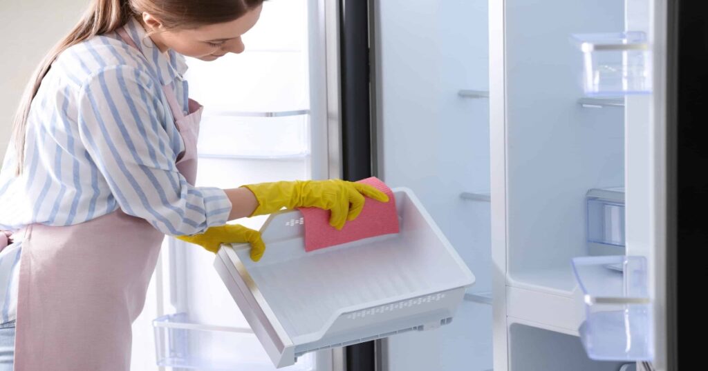 Organize And Clean The Refrigerator